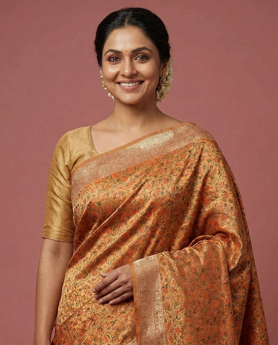 Katan Silk Assamese Saree