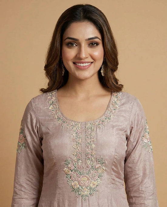 Chinon Suit Sharara - Rangoli India