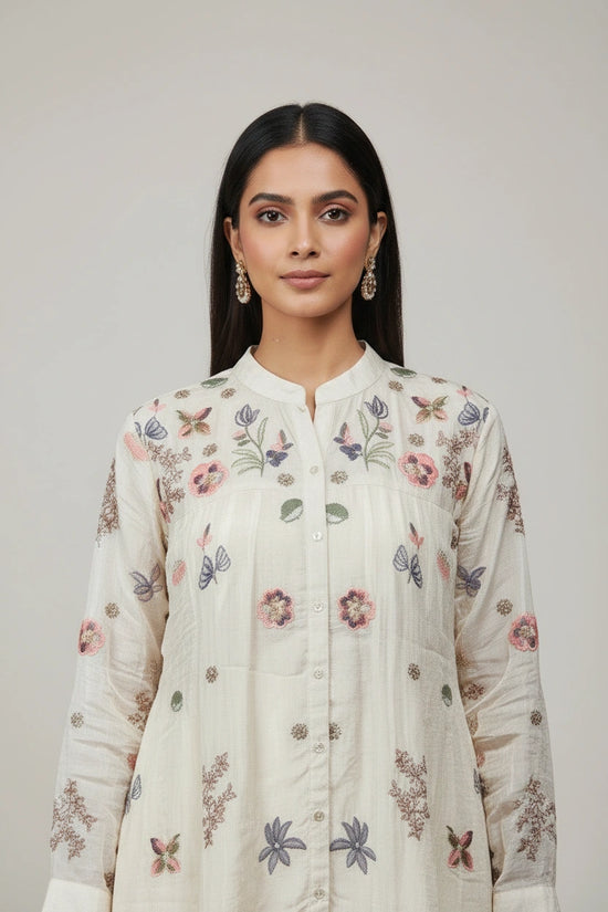 Chic Chinon Co-ord Set - Rangoli Sarees