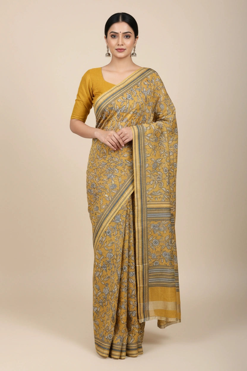 Everyday Lightweight Chiffon Printed Saree - Rangoli Sarees