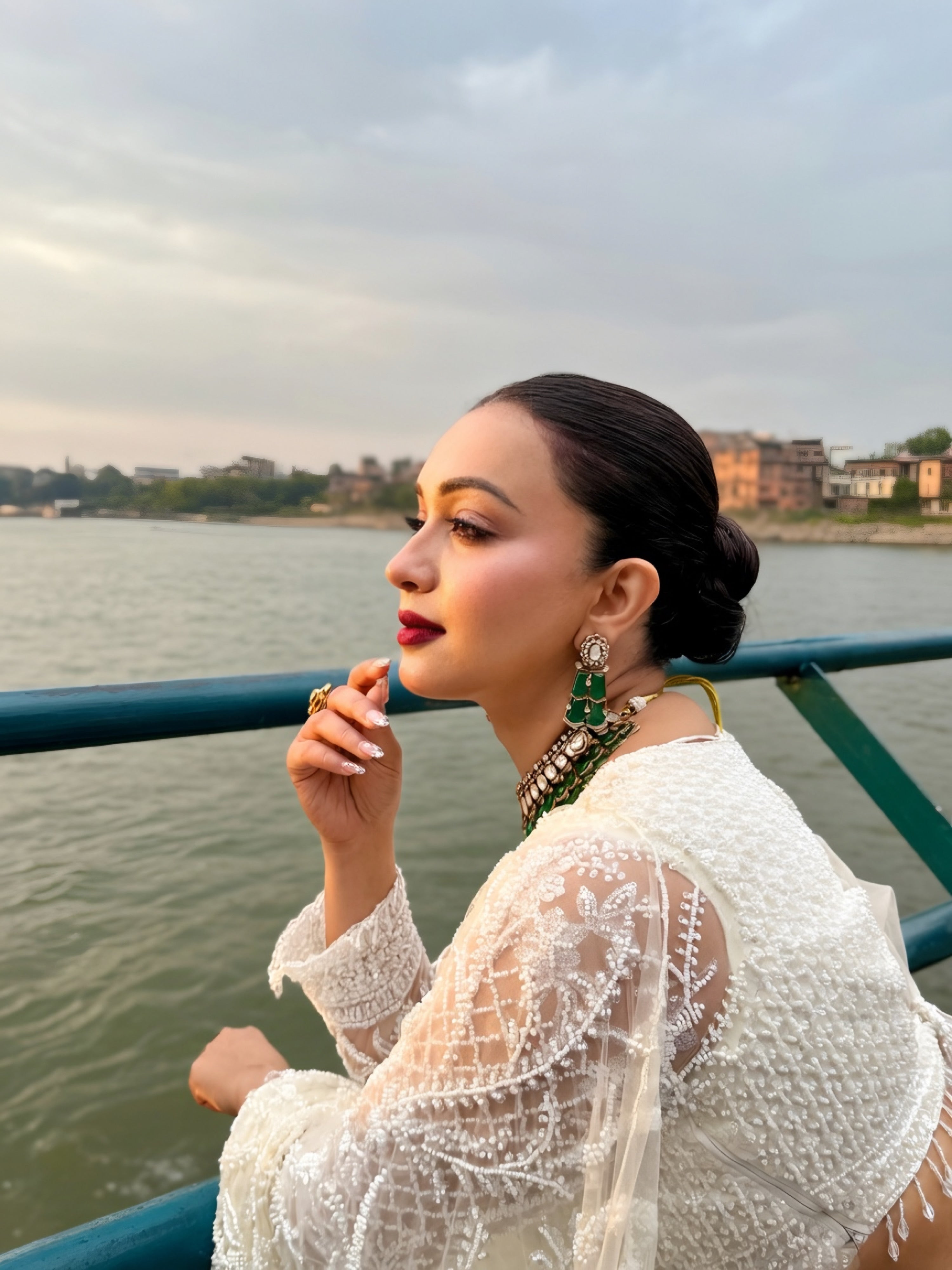 White Floral Lace Saree and Designer Party Wear Saree for Women