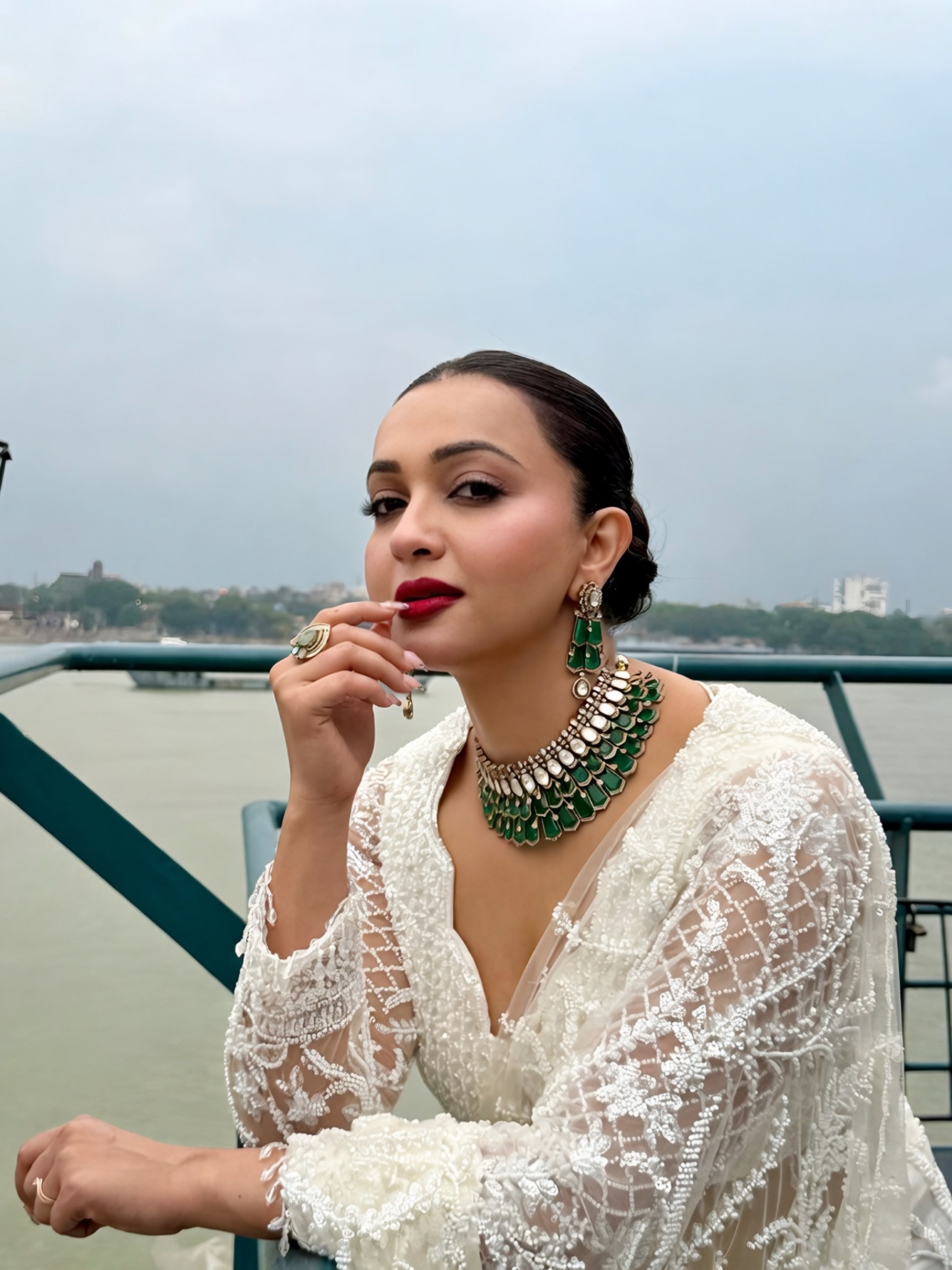 White Floral Lace Saree and Designer Party Wear Saree for Women