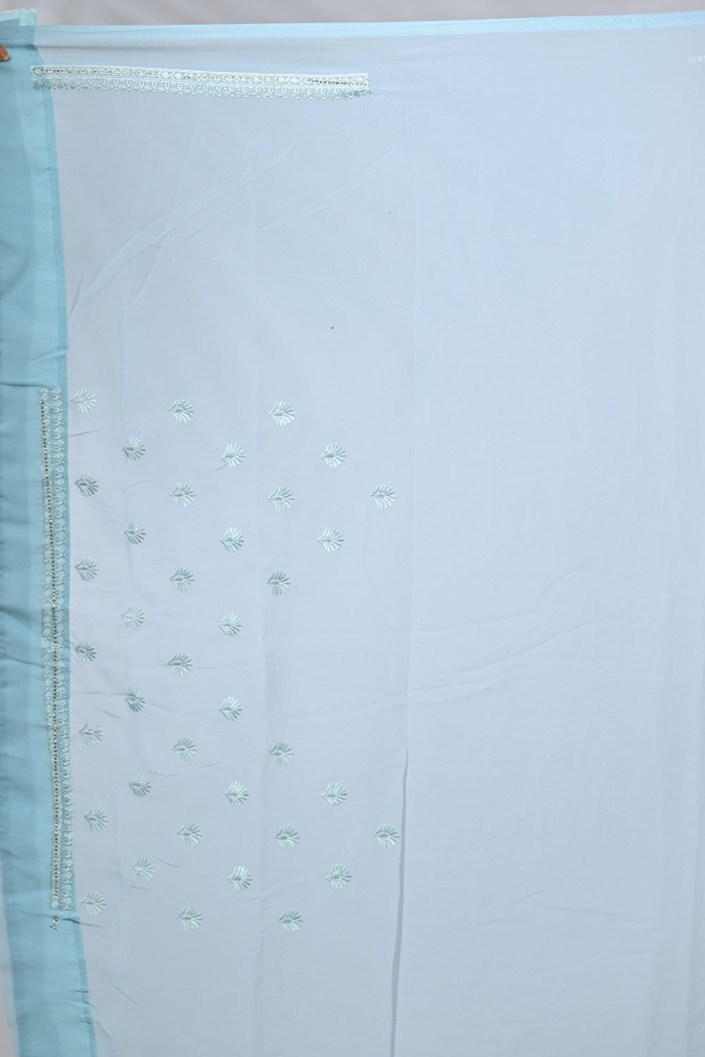 Pista Green Georgette Sarees