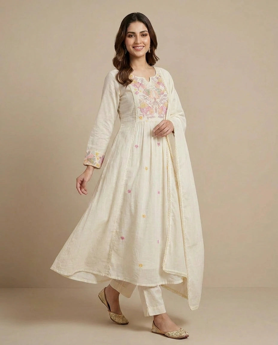 Cotton Suit A Line - Rangoli India