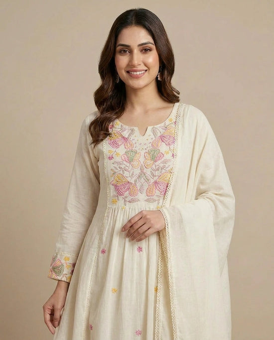 Cotton Suit A Line - Rangoli India