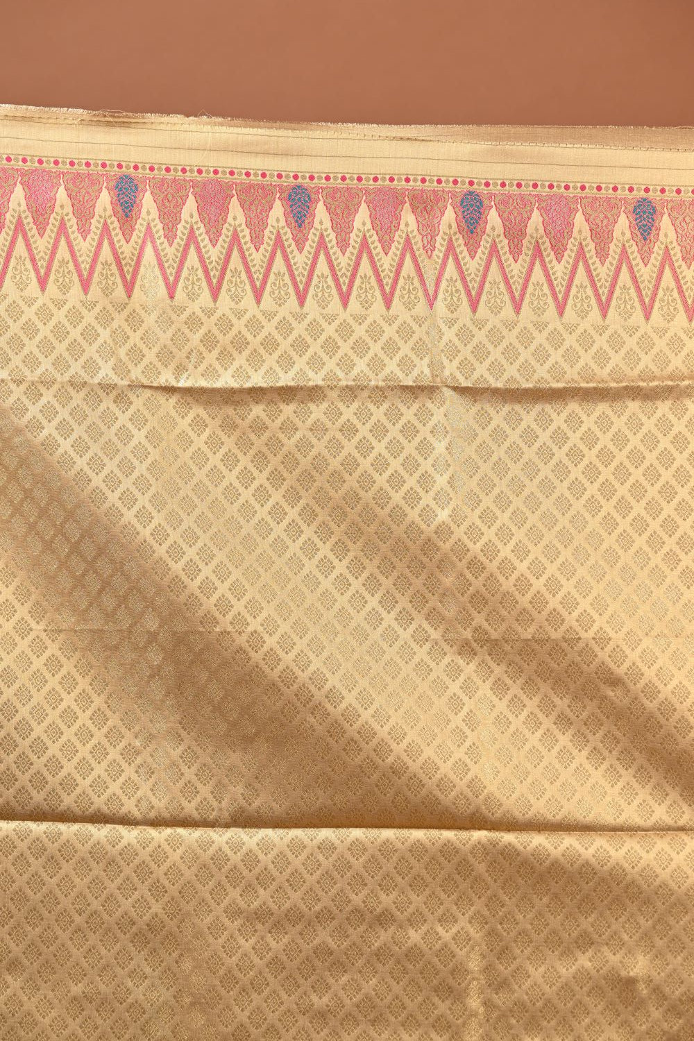 Purple Tissue South Weave Saree