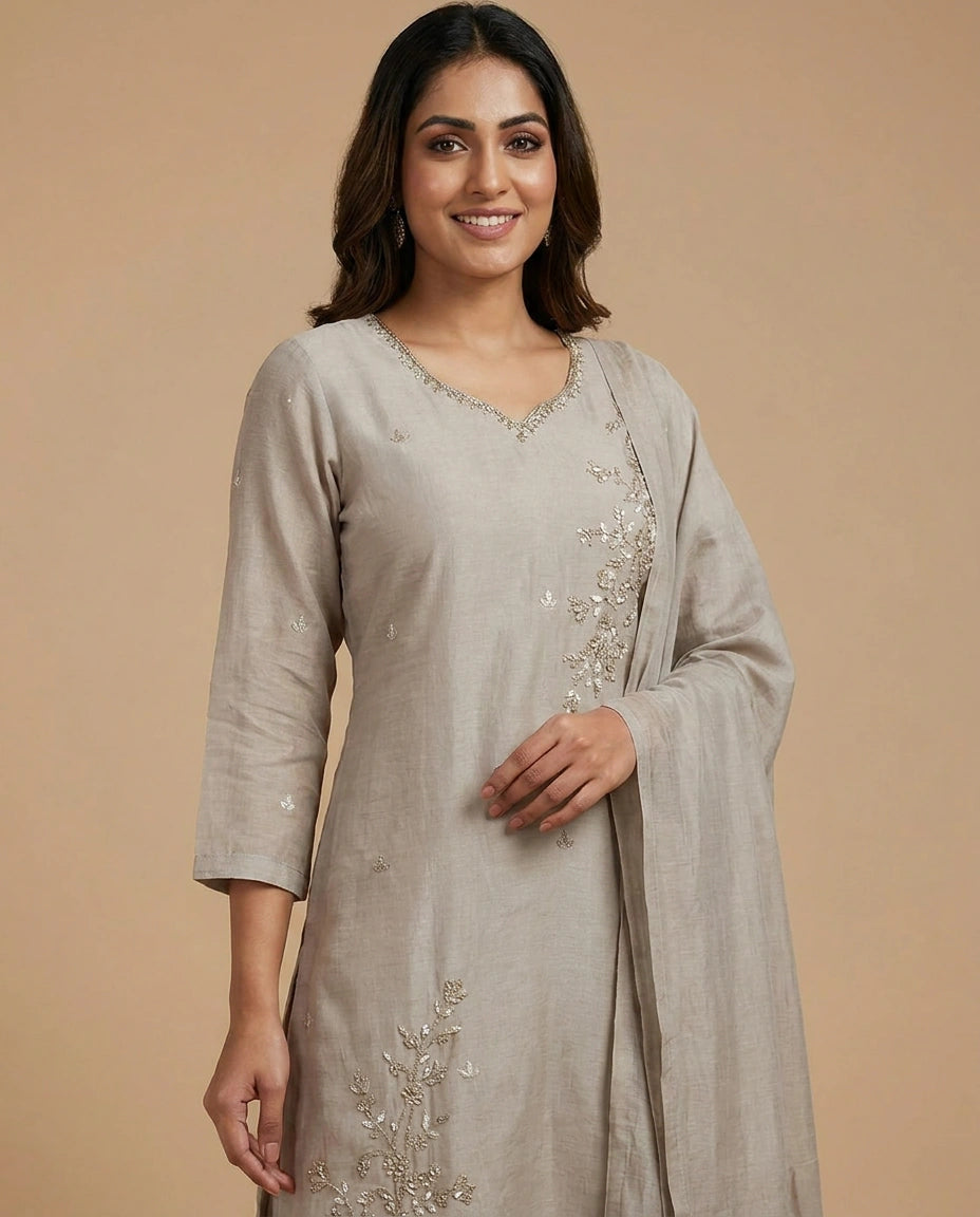 Cotton Straight Suit - Rangoli India