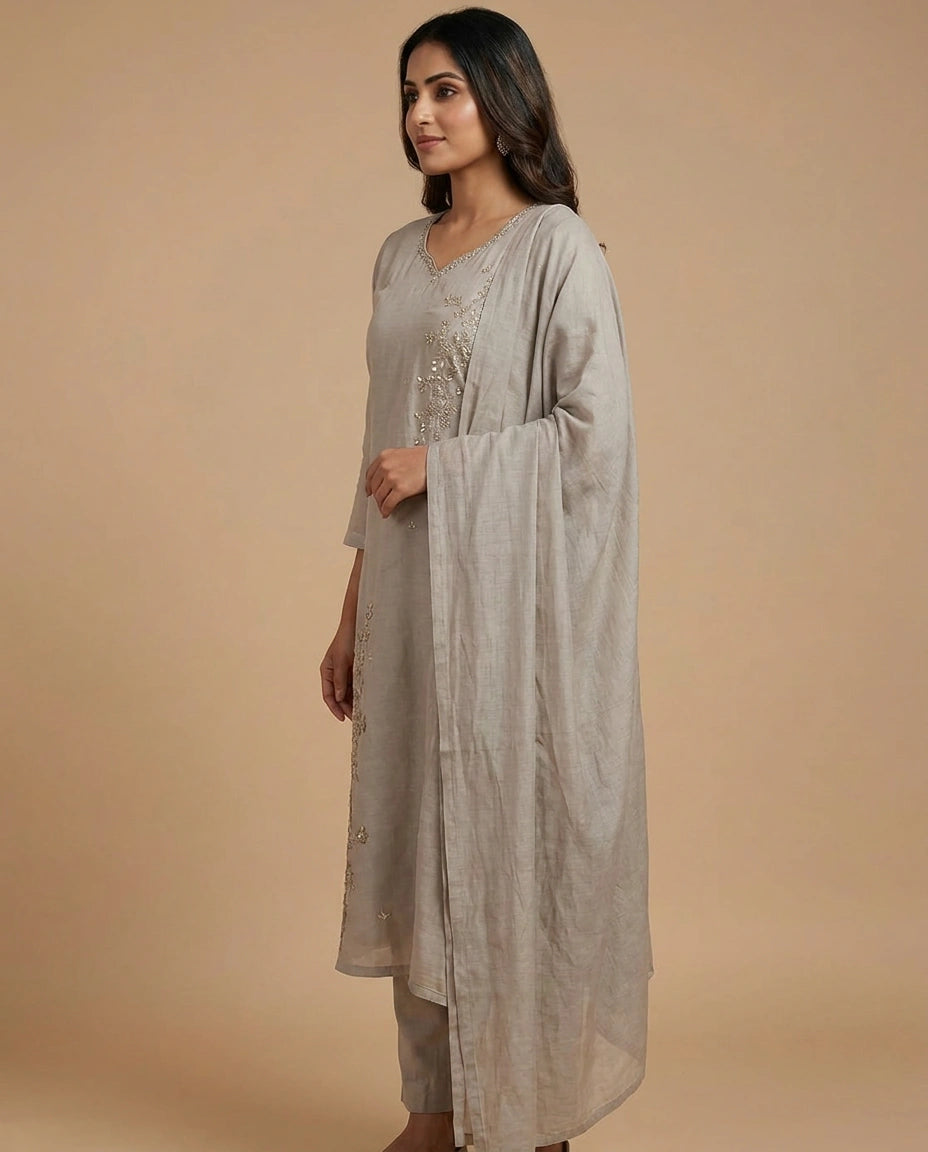 Cotton Straight Suit - Rangoli India