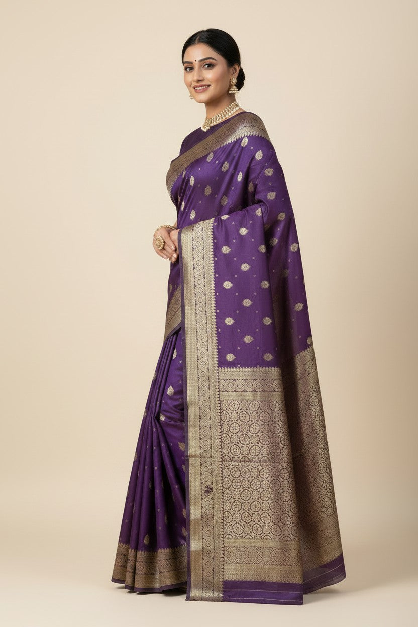Handcrafted Dola Silk Assamese Silk Saree - Pista Green | Rangoli