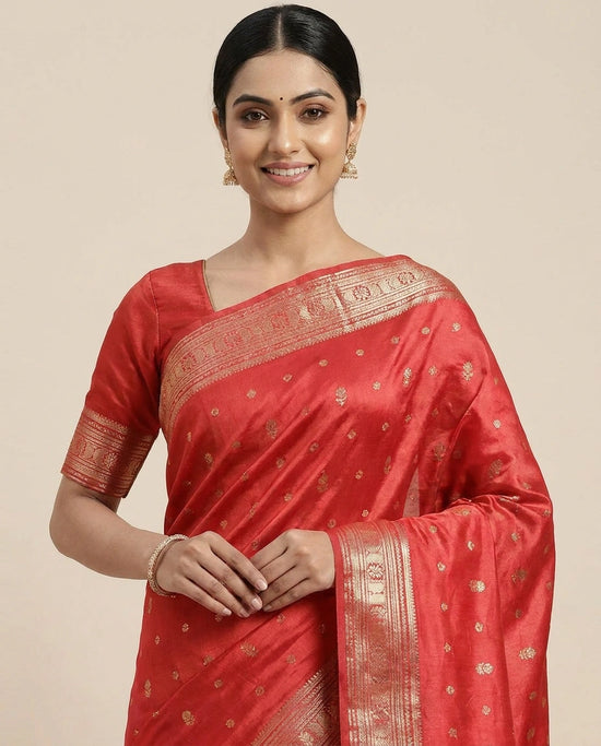 South Weave Saree in Dola Silk - Rangoli India