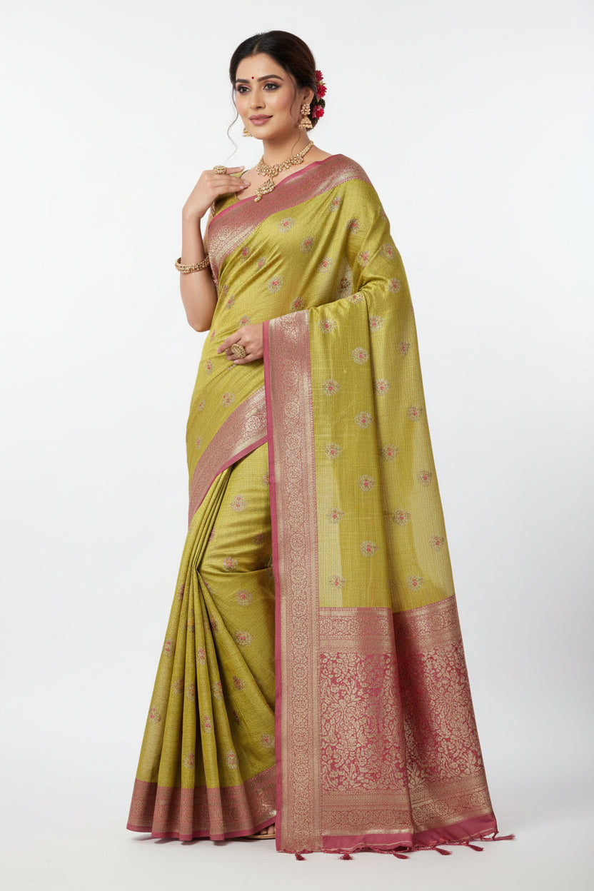 S03326A - Rangoli Sarees
