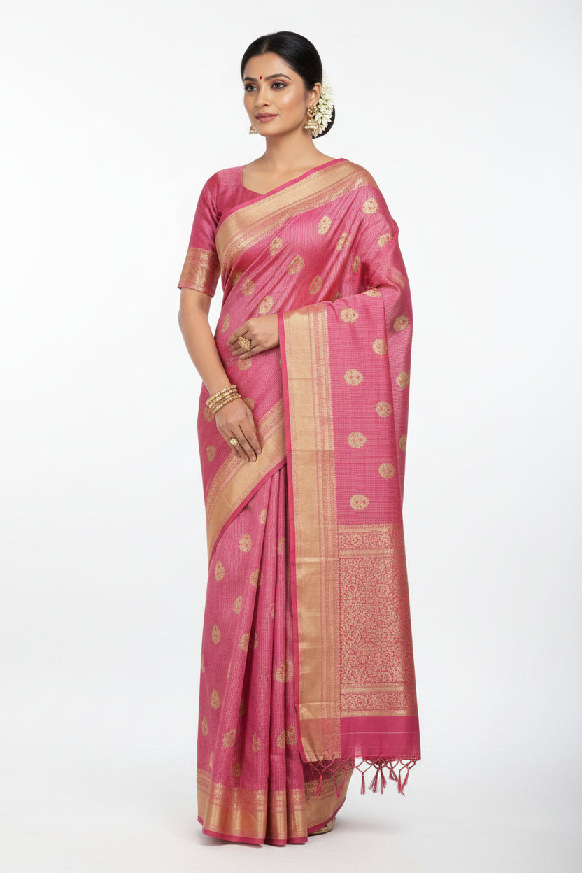 S03326A - Rangoli Sarees