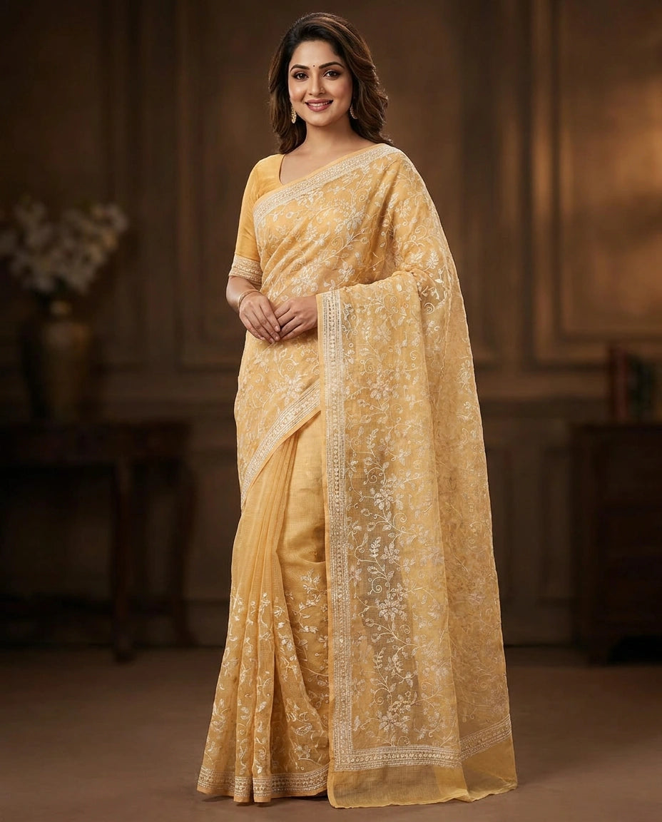 Cotton Cotton Saree - Rangoli India