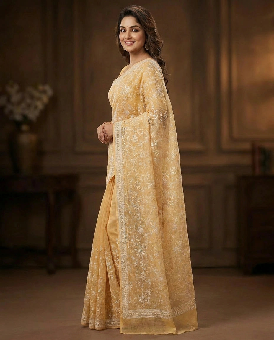 Cotton Cotton Saree - Rangoli India