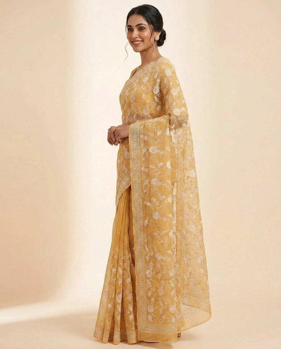 Cotton Cotton Saree - Rangoli India