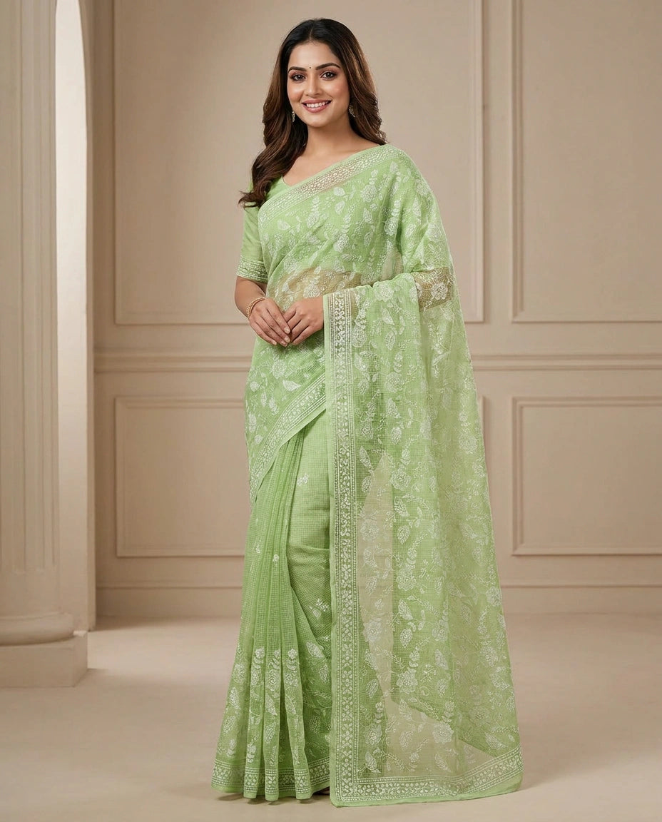 Cotton Cotton Saree - Rangoli India