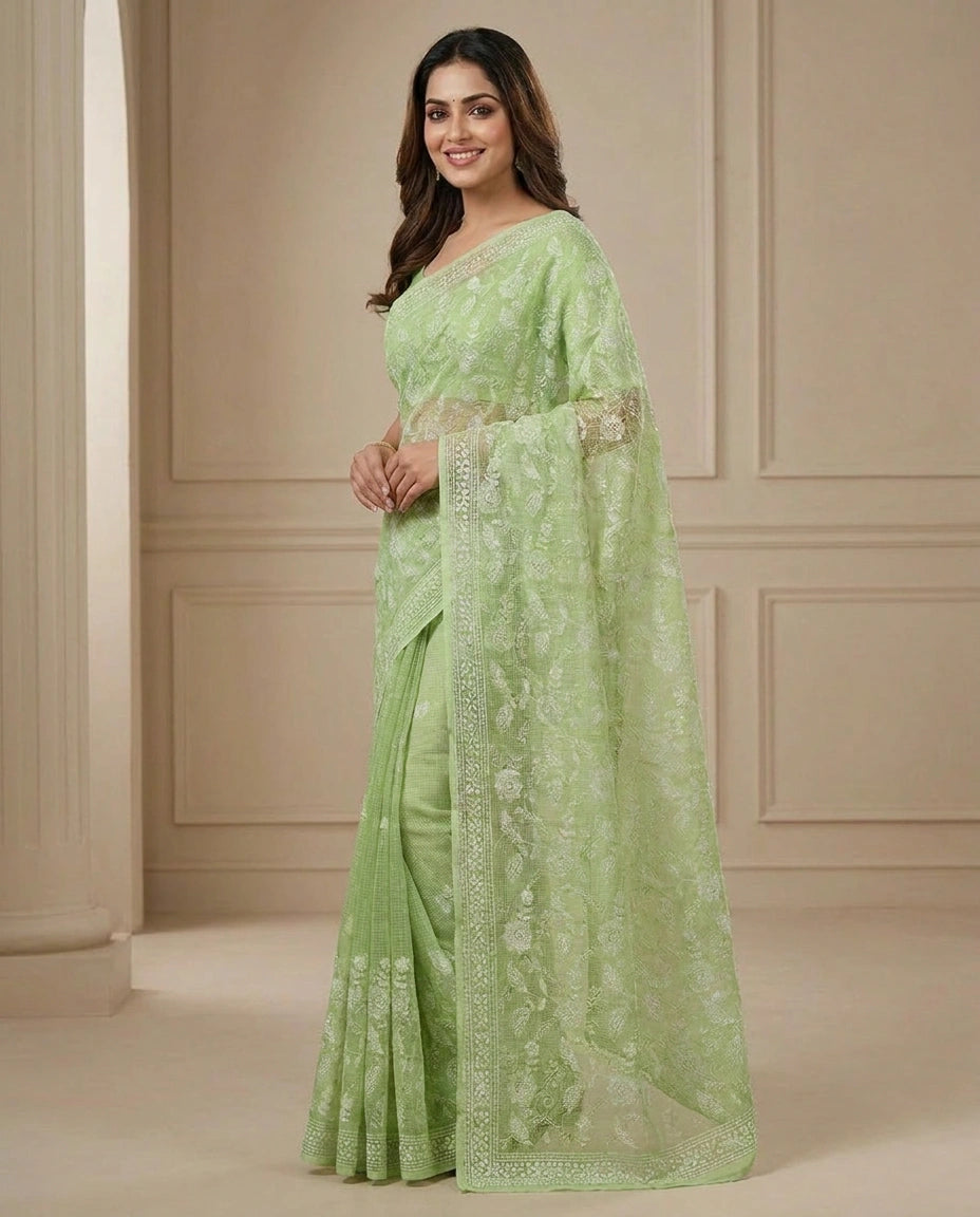 Cotton Cotton Saree - Rangoli India