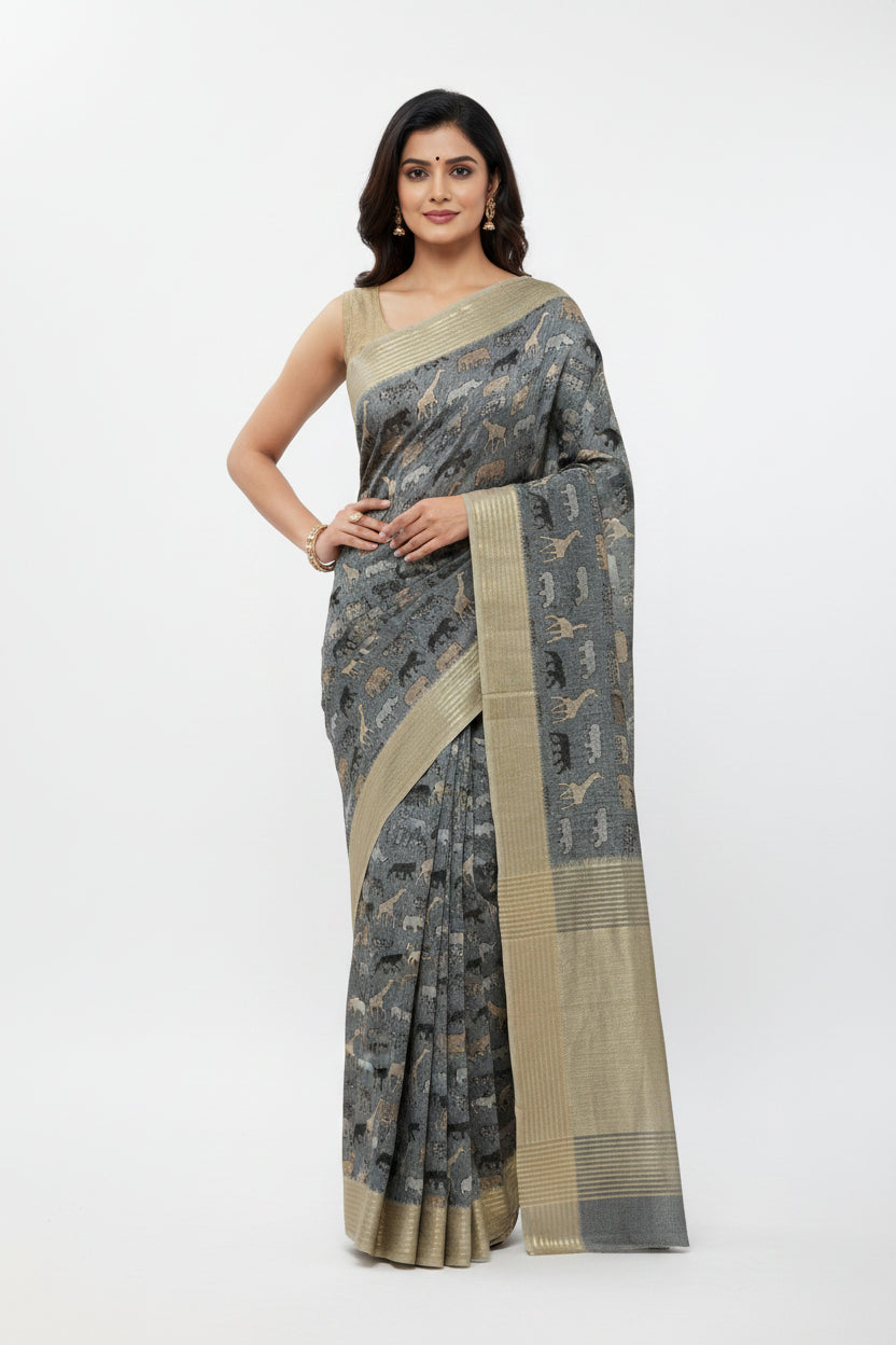 Silcehol - Rangoli Sarees