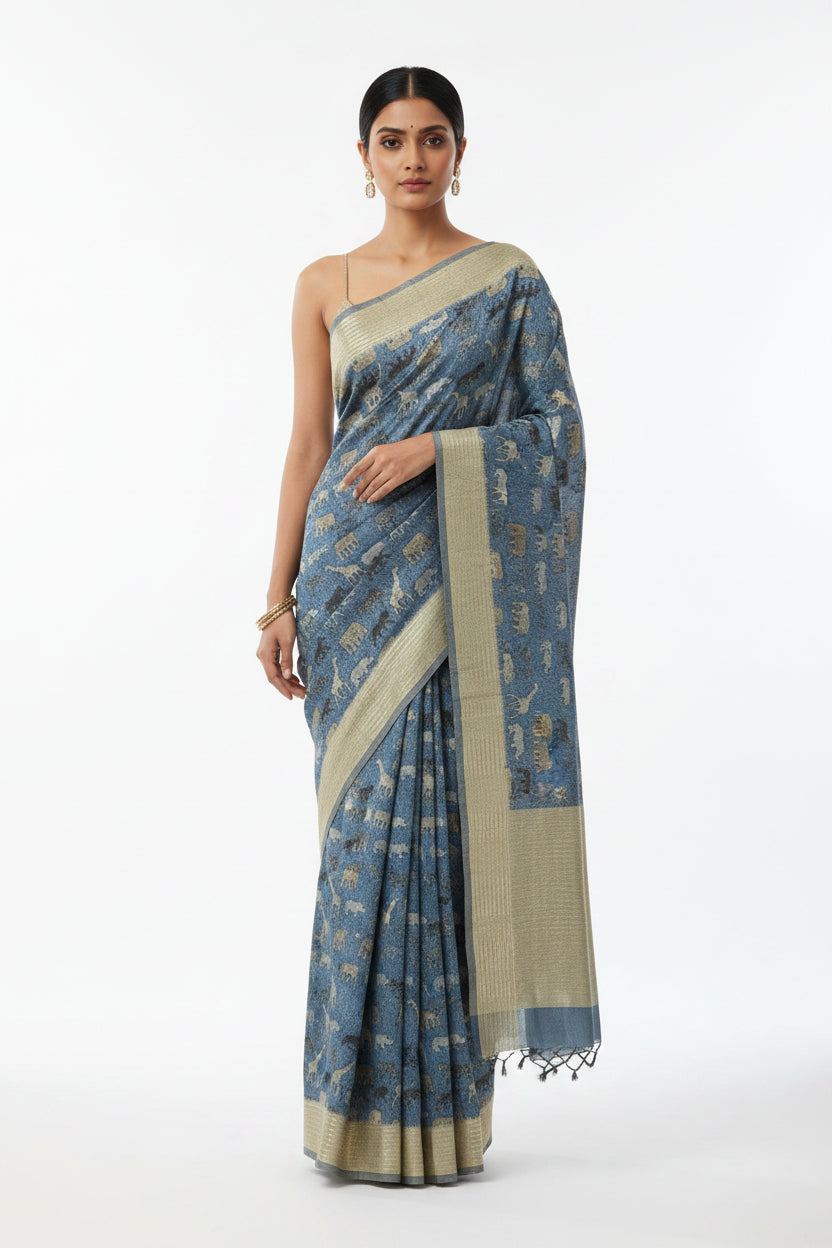 Silcehol - Rangoli Sarees