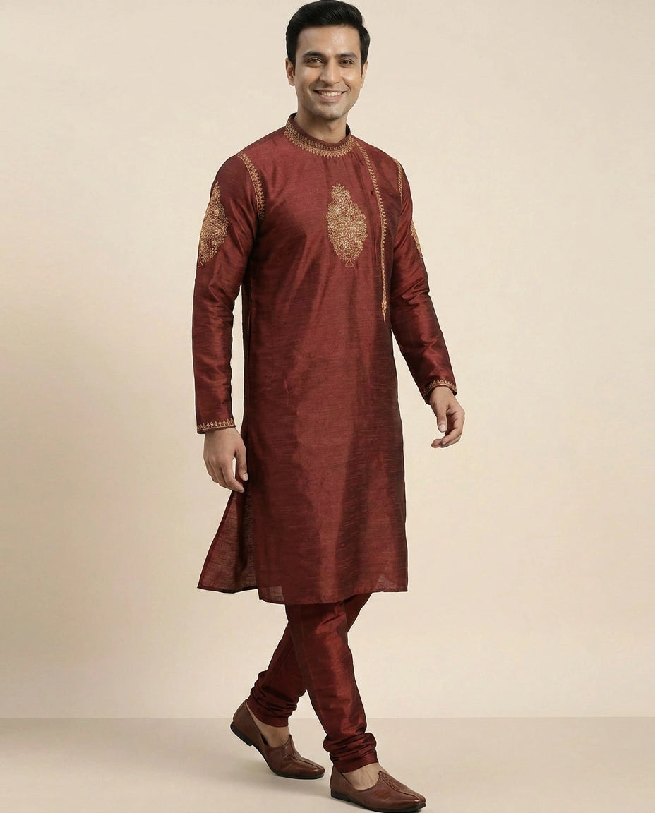 Tussar Silk Only Kurta - Rangoli India