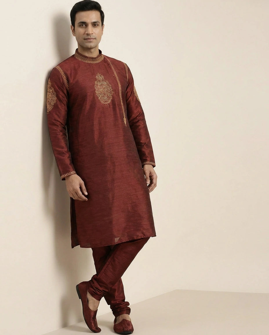 Tussar Silk Only Kurta - Rangoli India