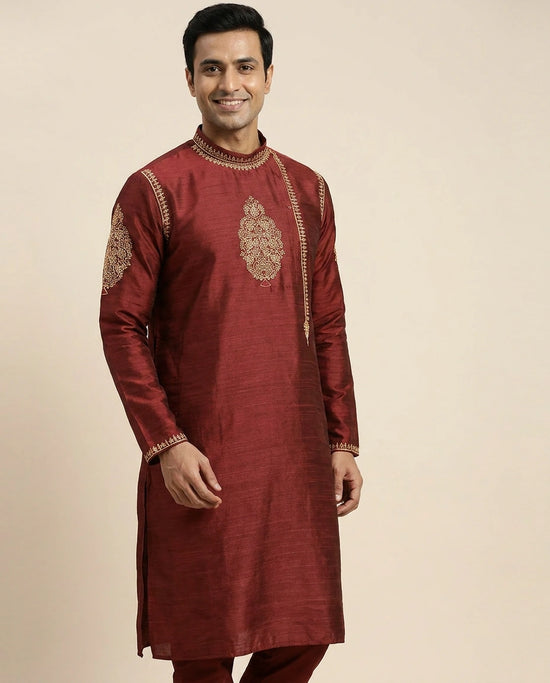 Tussar Silk Only Kurta - Rangoli India