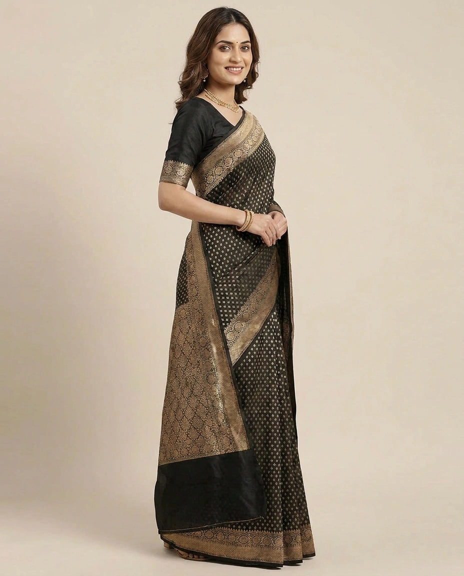 Silk Katan Banarasi Saree - Rangoli India