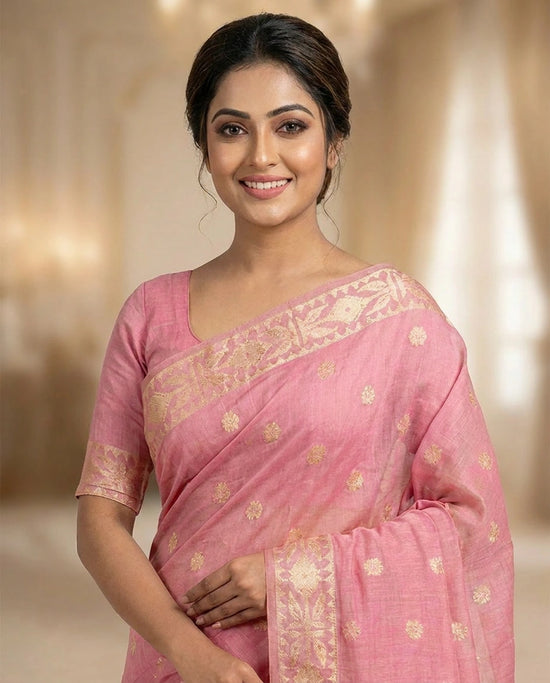 Cotton South Weave Saree for Women - Daily Wear