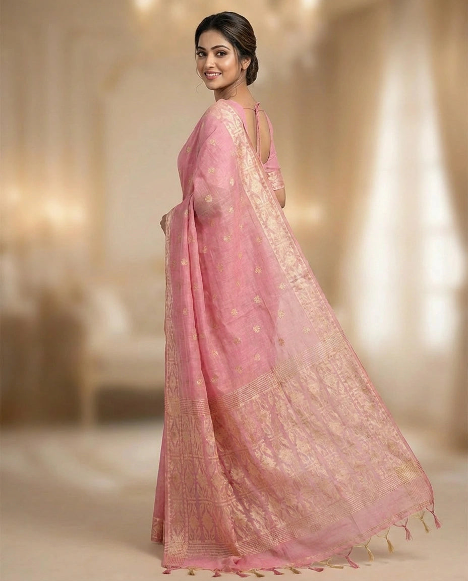 Cotton South Weave Saree for Women - Daily Wear