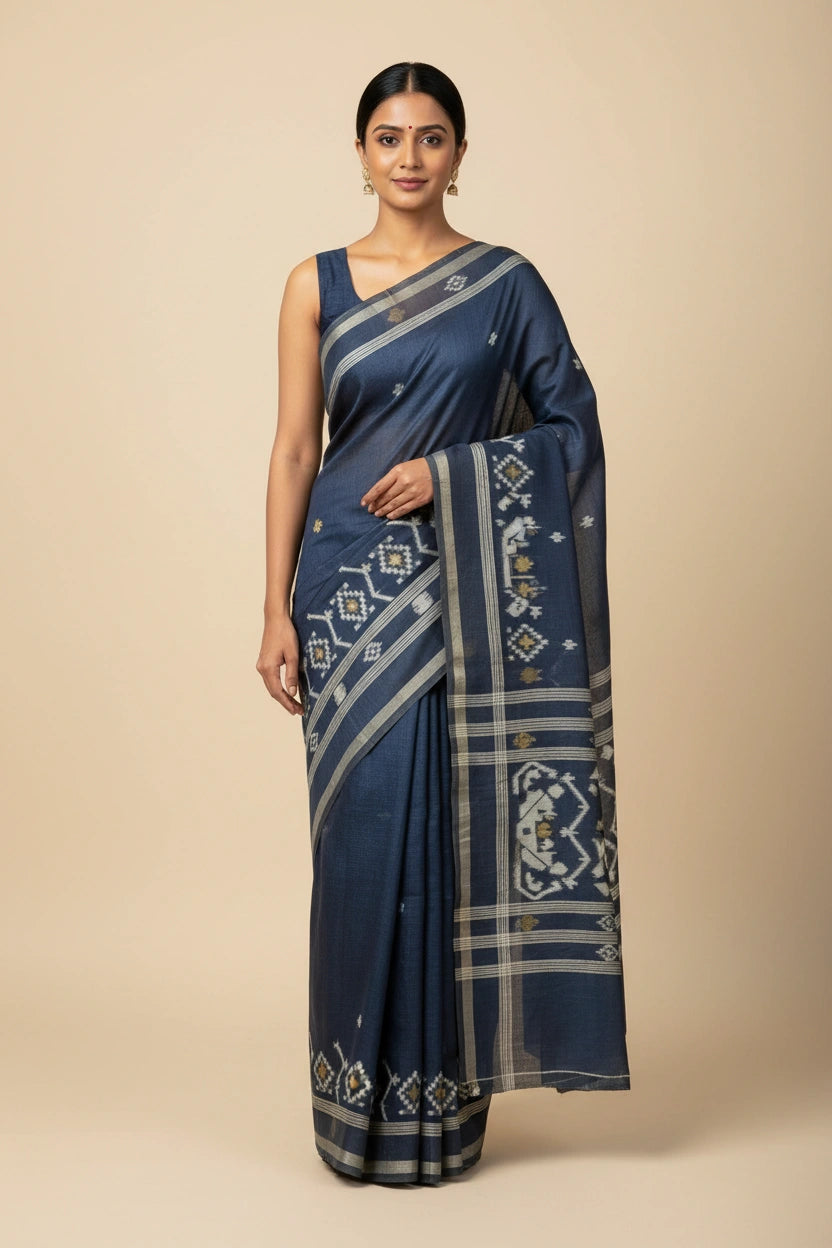 Traditional Cotton South Silk Saree