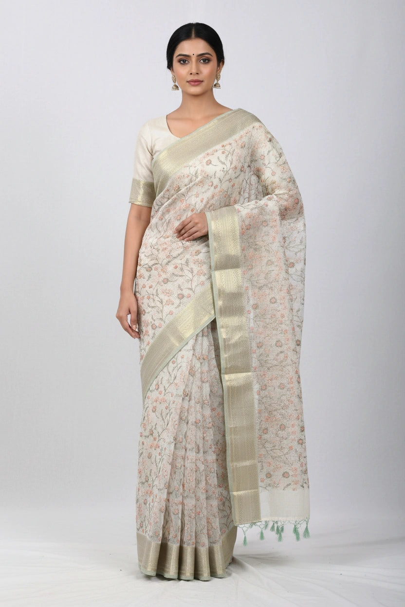 Cotton Tant Saree with Office Wear Cotton for Office Days