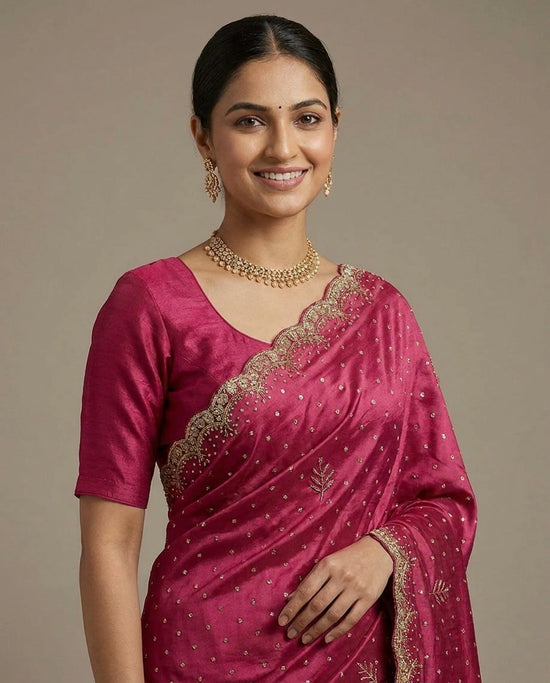 HO Silk Designer Saree - Rangoli India