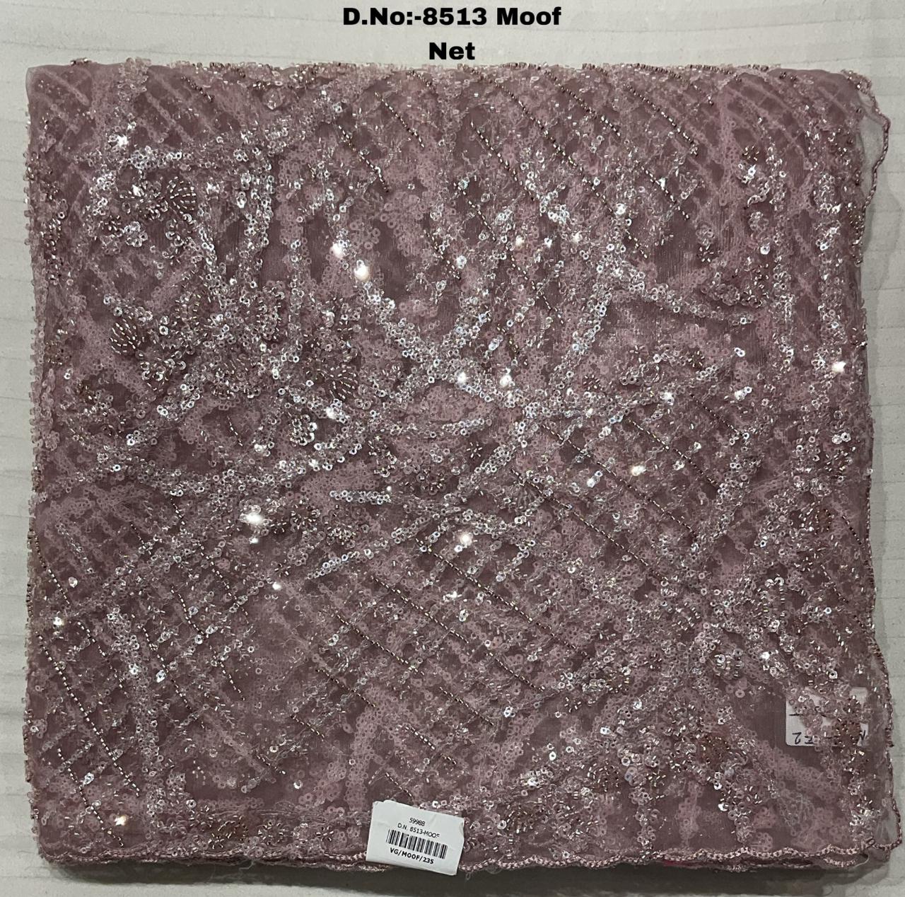 Embellished Net Saree With Intricate Detailing