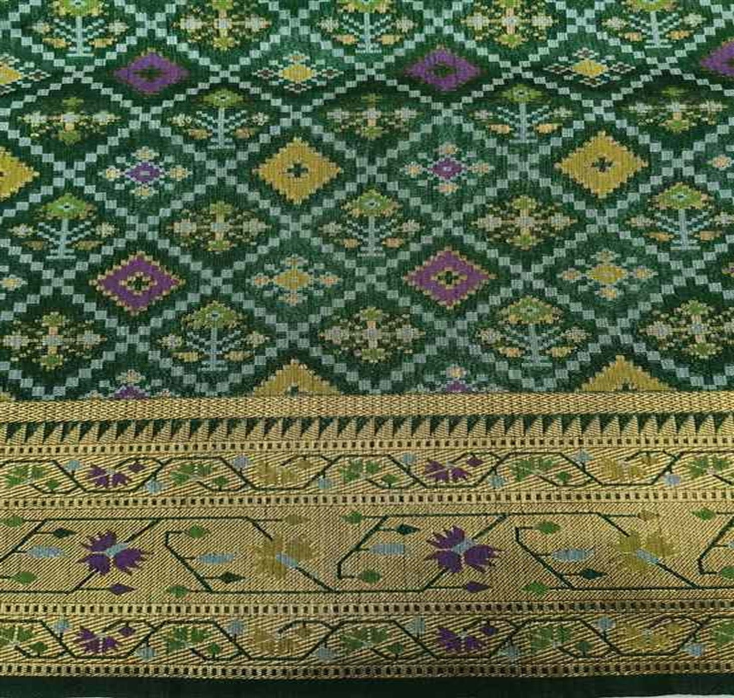 Heritage Tussar Silk Banarasi Saree