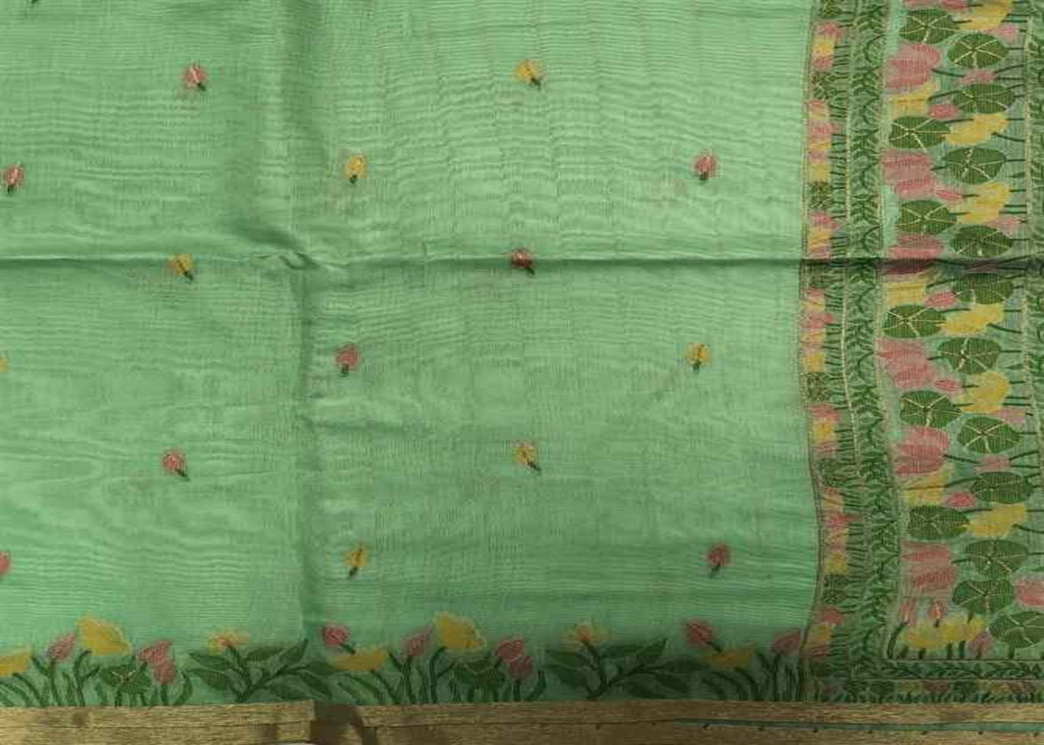 Handloom Cotton Linen Bengal Silk Saree