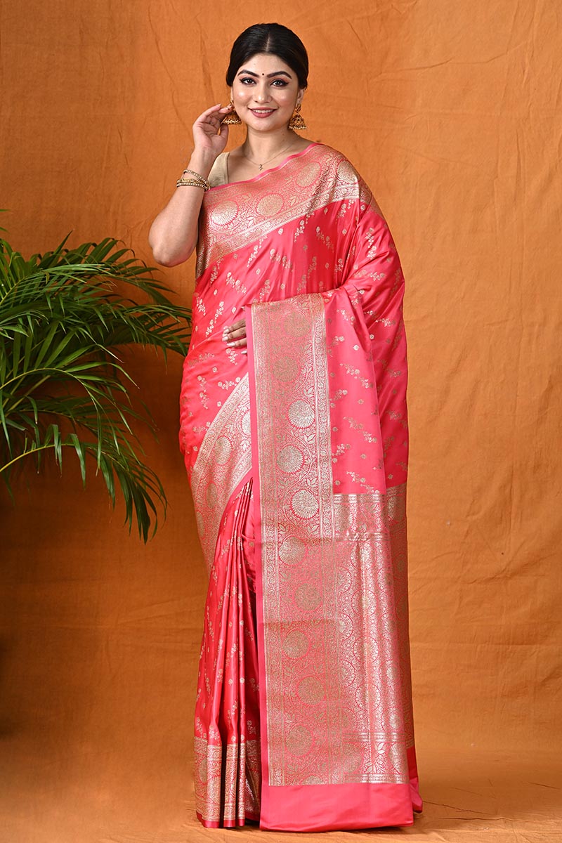 Buy Hot Rani Bonga Silk Saree | Party Wear Sarees